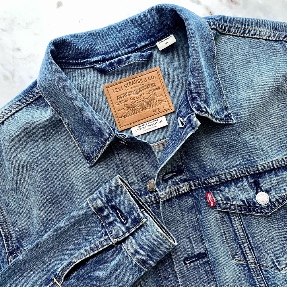 Levi’s Premium denim trucker jacket